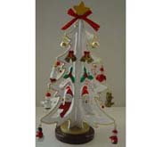 White solid christmas tree